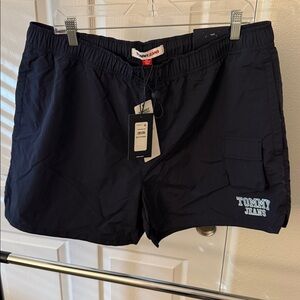 Tommy Hilfiger Dark Blue Drawstring Shorts